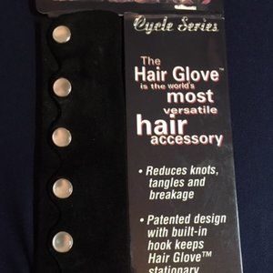 The Hair Glove Black Suede Cycle Series 8" Adjustable